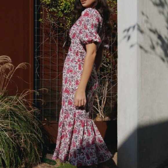 RHODE Dresses & Skirts - NWOT Rhode Ester White Midi Dress XS $585